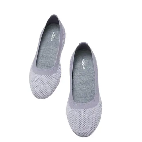 Allbirds Tree Breezers Washable Ballet Flat Comfort Travel Shoe Purple Size 9.5