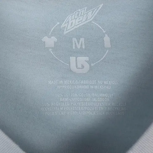 Burton Light blue buffalo bison mountains nature graphic t-shirt