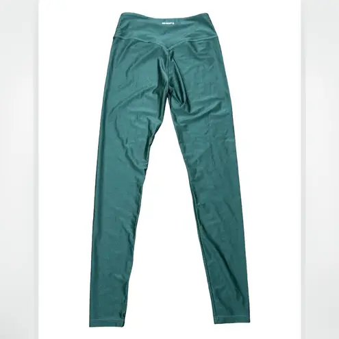 SEFI Disco Smoke Pine Athletic Yoga Workout Leggings Women’s XS Green