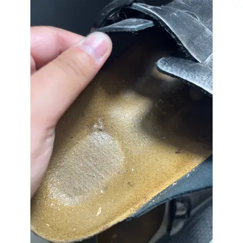 Birkenstock  Papillio Womens Boston Clog Slip On Shoes Metallic Size 39‎ US 8