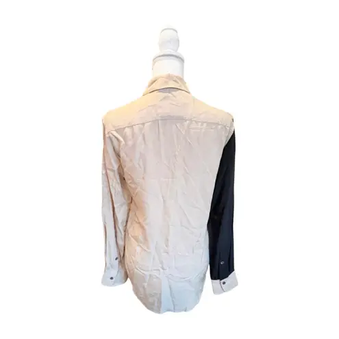 Equipment "E" Block Button-Down Shirt – Size XXS (oversized)