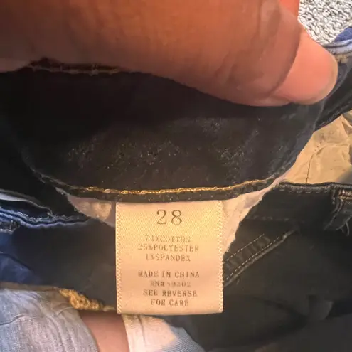 Altar'd State  Dark Wash‎ Denim Jeans Womens Size 28 Casual Everyday Wear