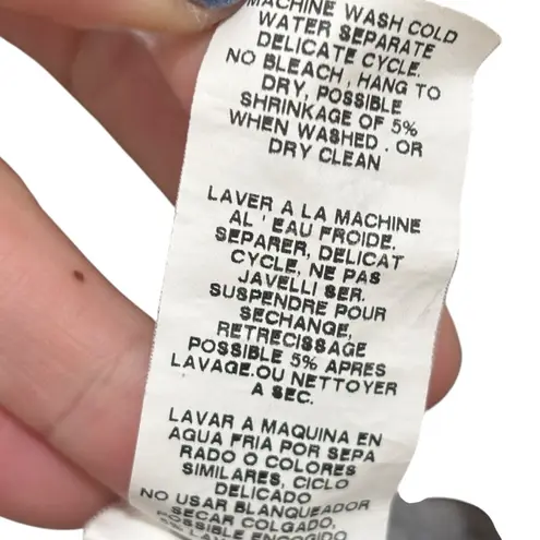 Karen Kane Tunic Shark-bite Scoop Neck Paisley Stretch Top Women’s Size XL