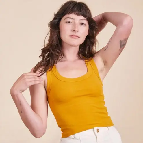 Big Bud Press The Tank Top Mustard Size 5X