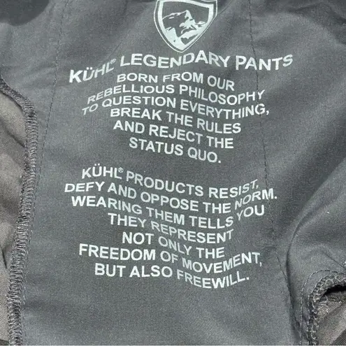 Kuhl Women’s 4 Regular Gray Legendary Pants Outdoor Hiking Trail Gorpcore