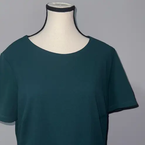 Shelby & Palmer Green Fringe Hem Dress women’s Size 16