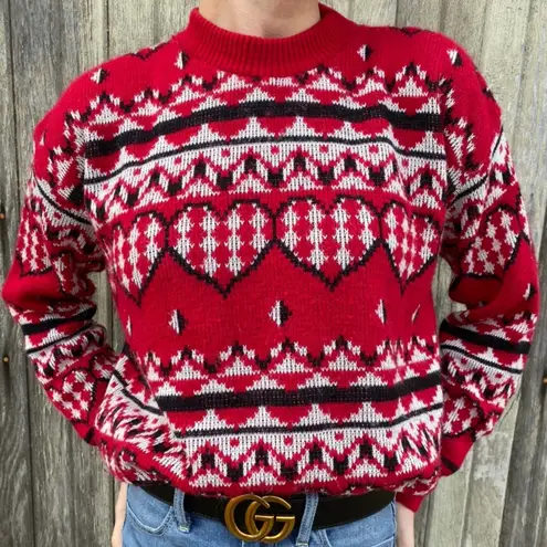 Cabin creek Vintage 80s Fair Isle Christmas Sweater