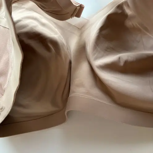 HONEYLOVE 2X Sculpting Bra Tan Support Smoothing Wireless Full Coverage