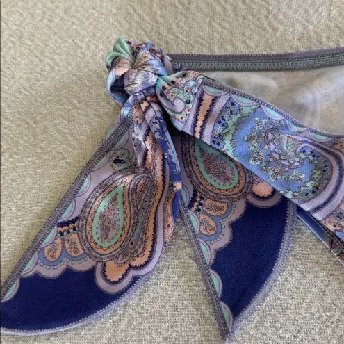 Zimmermann Maxine Scarf Tie Bikini, Size 2 US 8, $275