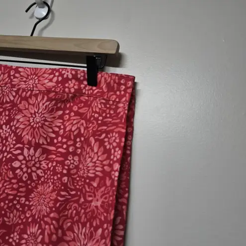 Ripskirt Dahlia Teaberry Wrap Cover Up Skirt Side Pockets EUC Sz L Beach Resort Pink Size L