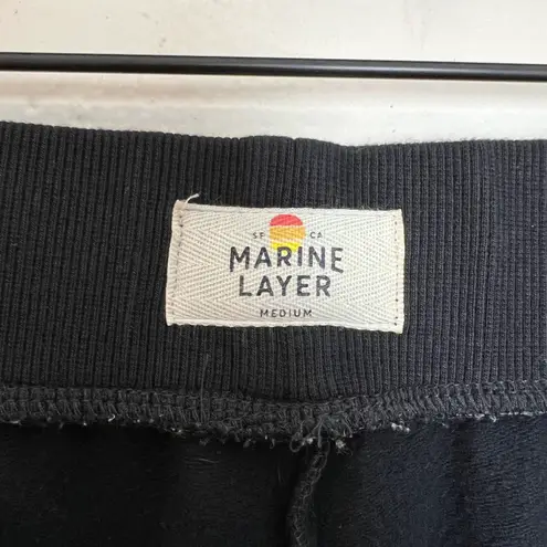 Marine layer - Sammi Jogger Black Athletic Walking Gym Casual Athleisure Yoga