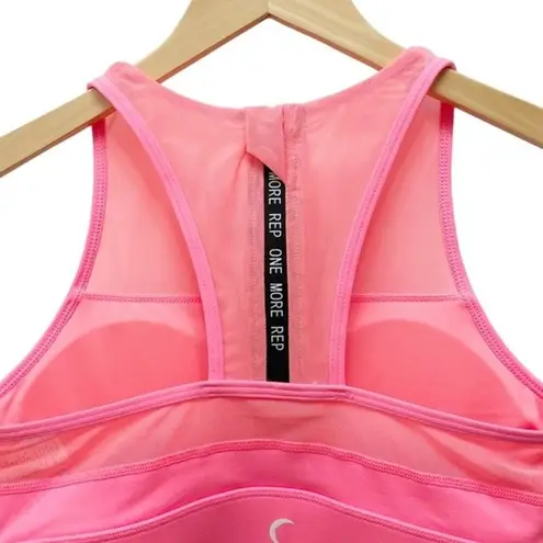 Zyia NWT Active Hot Coral Pink All Star Sports Bra One More Rep Size Small NEW
