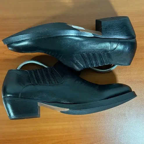 Skechers  Black Leather Shootie Women's Western Boot Size 8.5 #603