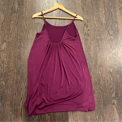 Natori Deep Purple Slip Dress