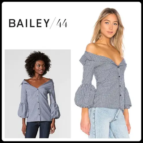 New. BAILEY 44 Gingham top.