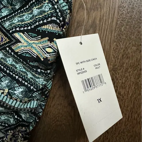 NWT Island Rays swimsuit 1X