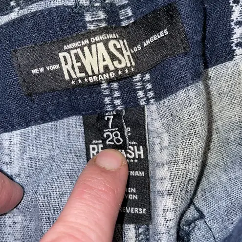 REWASH Rewatch Los Angela’s Mom Shorts With Belt Closet Clear Out