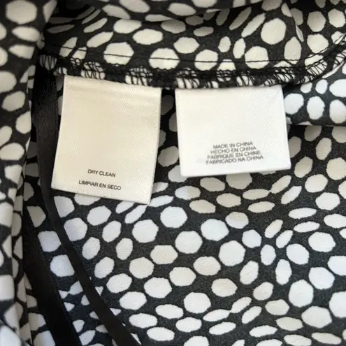 Evan Picone Black Label versatile neck tie sleeveless top, size L