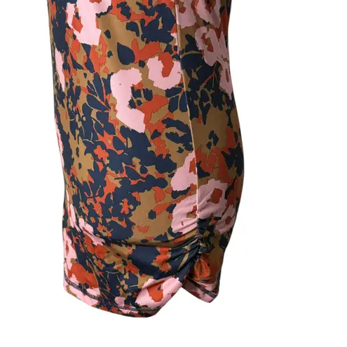 prAna Womens Locano Bra Tank Top Floral Print Size S Racerback Moisture Wicking