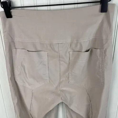 Anatomie Sonia Curvy High Rise Pant Khaki Tan Women's Size Small Travel Slim Fit
