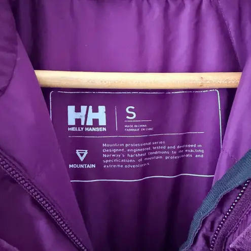 Helly Hansen Purple Mountain Down 70+ Puffer Ski Jacket