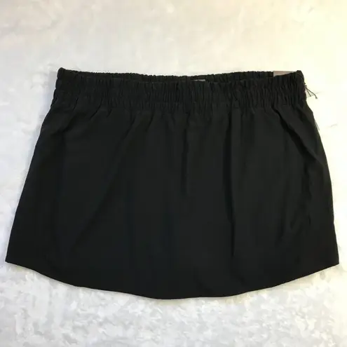 CALIA Mid Rise Infinity Run Skort Women's Plus Size 1X Run Collection Black NEW