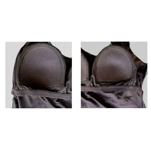 Hurley  Swimsuit Small Petite SP Black White One Piece Floral Floral Beach Cruise