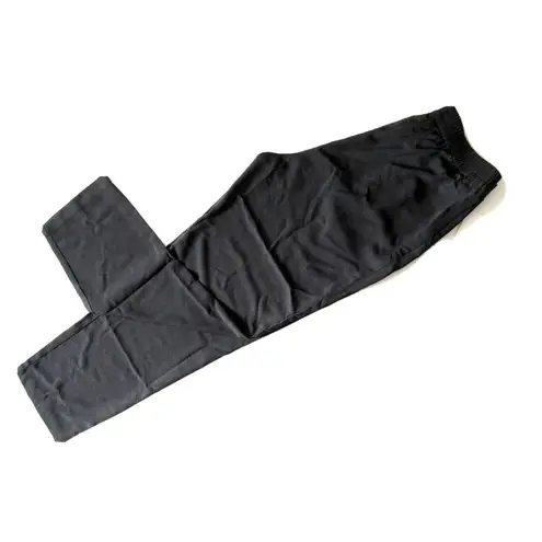 Ellen Tracy NWT Black Soft Fluid Stretch Crepe Pleated Pull-on Crop Pants 14