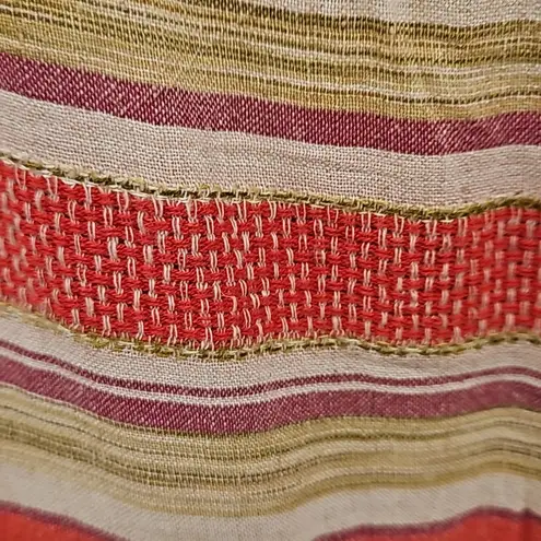 Faherty ππ Lanai Dress ~ 100% Organic Cotton Sol Stripe XL NWT