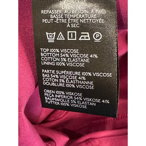 BHLDN Remy Twist Halter Cutout Midi Dress Purple Medium