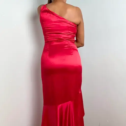 Gunne Sax Red Maxi Dress