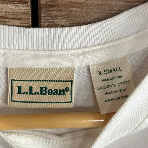 L.L.Bean Womens White X