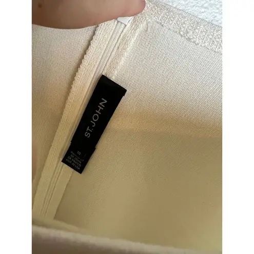 St. John Sleeveless Colorblock Dress Sz. 10