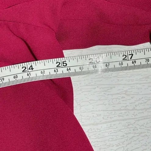 About A Girl Burgundy V Neck Relaxed Blouse Size 1X