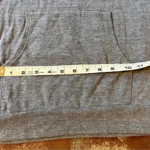 Monrow XS gray hooded dress