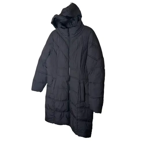 Bernardo Neoprene Combo Packable Jacket - Black Size L