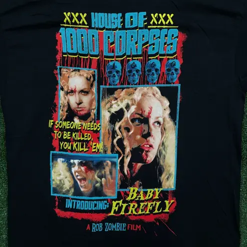 Rob Zombie Presents House of 1000 Corpses T-Shirt Size Extra Large
