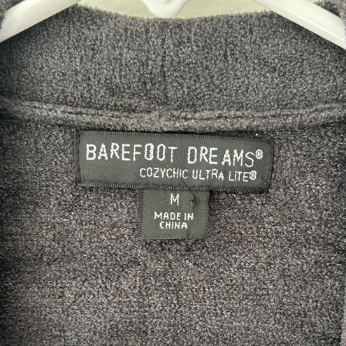 Barefoot Dreams Cozy Chic Ultra Lite Knit Sleeveless Open Front Cardigan Soft