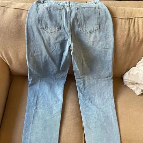 Pretty Little Thing NWT TALL Blue Jeans
