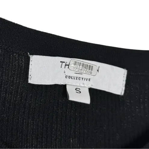 Thakoon Drop Waist Midi Dress Black