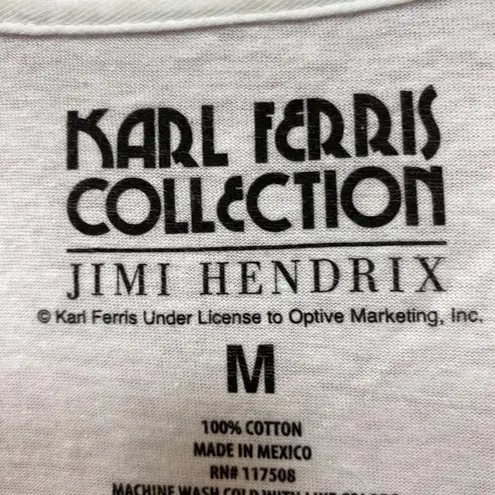 Jimi Hendrix Experience White Tshirt size Medium