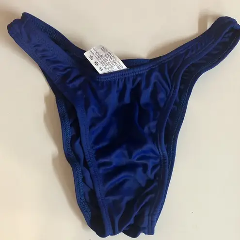 Zuliana Size Small Dark Blue High Rise Bikini. Made In USA New with Tags