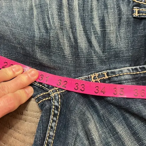 BKE  Buckle Jeans Womens 27 x  33 1/2 Blue Madison Skinny Stretch VGUC