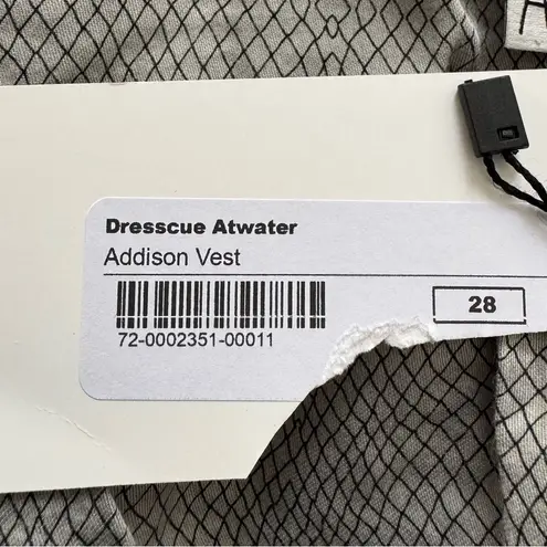 NWT Addison Gray full zip snap button lined vest with pockets, size M outdoors Size M