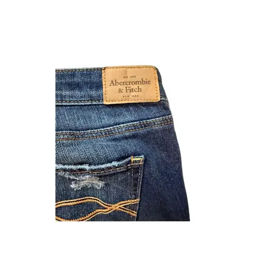 Abercrombie & Fitch  "The Skinny Boot" Distressed Jeans