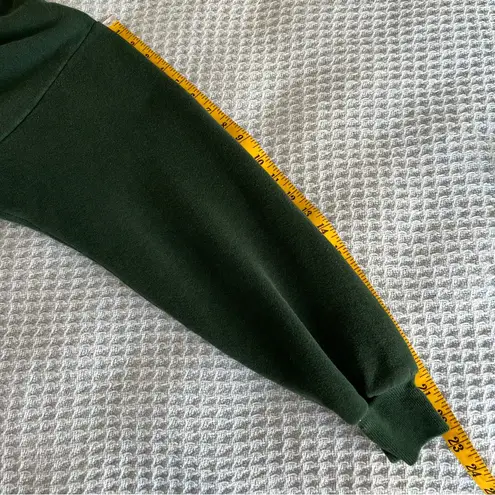 Vintage Ugly Christmas Sweatshirt Adult Medium Green Stocking 90s Shirt Top