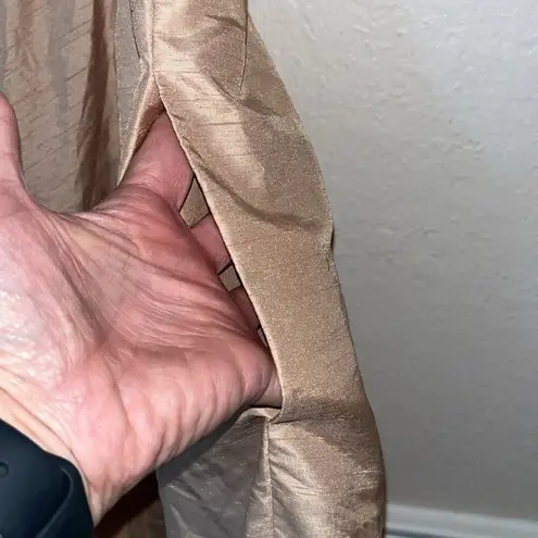 Utility Vintage 80s Button Down Fit and Flare Khaki Belted Shirtdress pockets