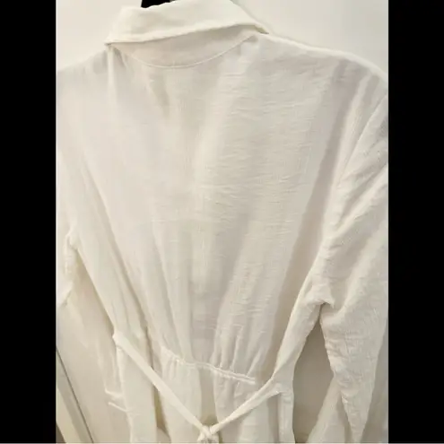 Myra Luxury Swimwear White Romper * M Size M