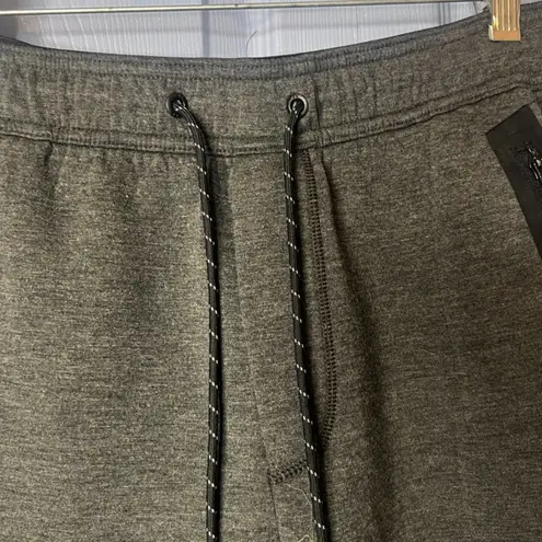 American Eagle Pull On Drawstring Jogger Sweatpants Zip Pockets Size MD Athletic Gray Size M