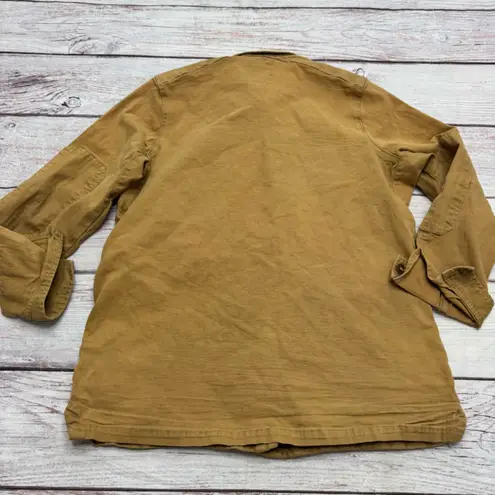 DOVETAIL Oahe Work Jac Stretch Canvas Size Large Tan